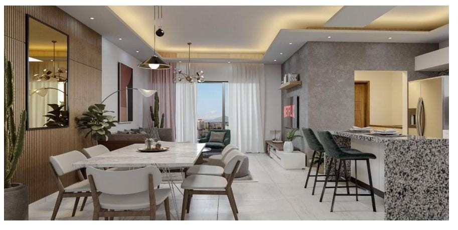 apartamentos - Vendo Apartamento En Torre Geanlin IX en Santo Domingo Este 5