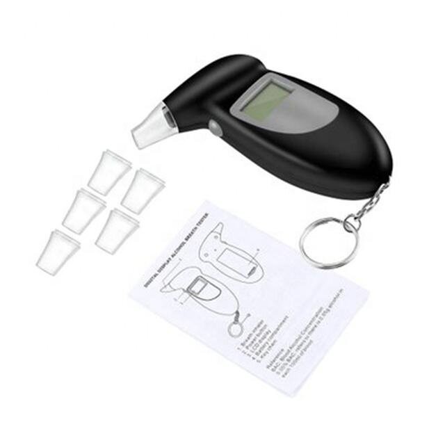 otros electronicos - alcoholimetro Medidor de alcohol en la sangre Tester de alcohol Deteccion  4