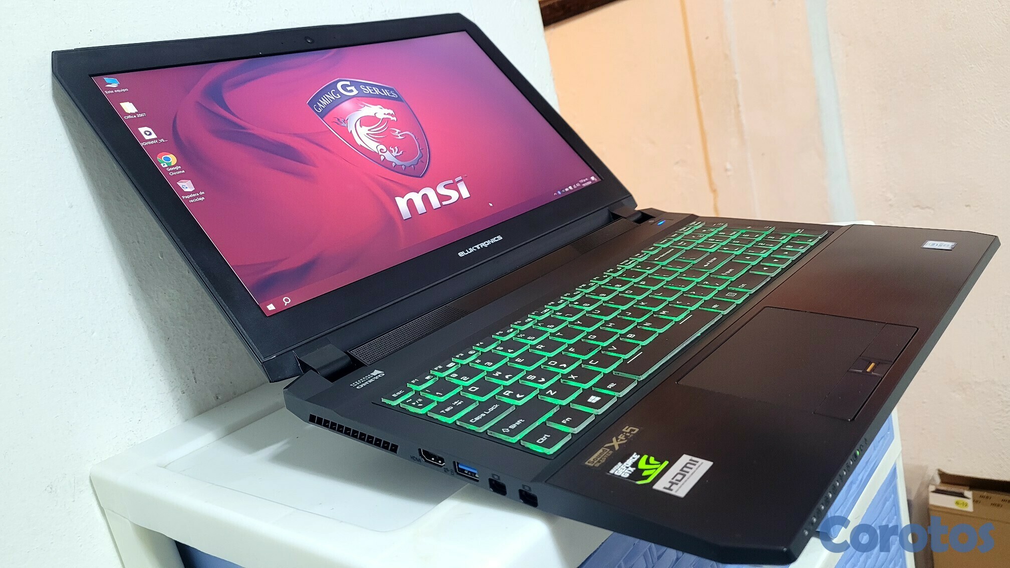 computadoras y laptops - Laptop Sager Gamer 17 Pulg Core i7 Ram 32gb ddr4 Disco 1tb Gtx 1060 Video 16gb 2