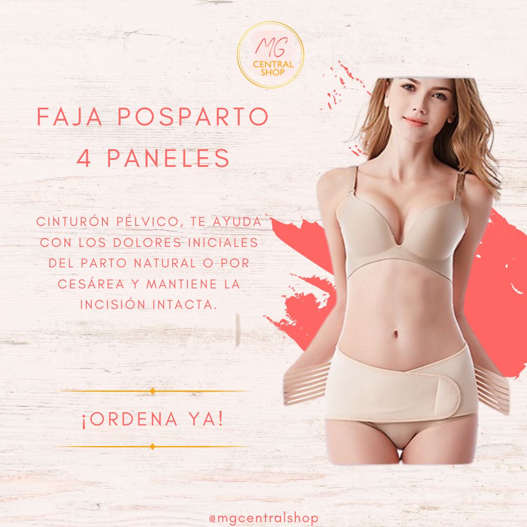 cuidado y nutricion - Faja posparto 4 paneles 3
