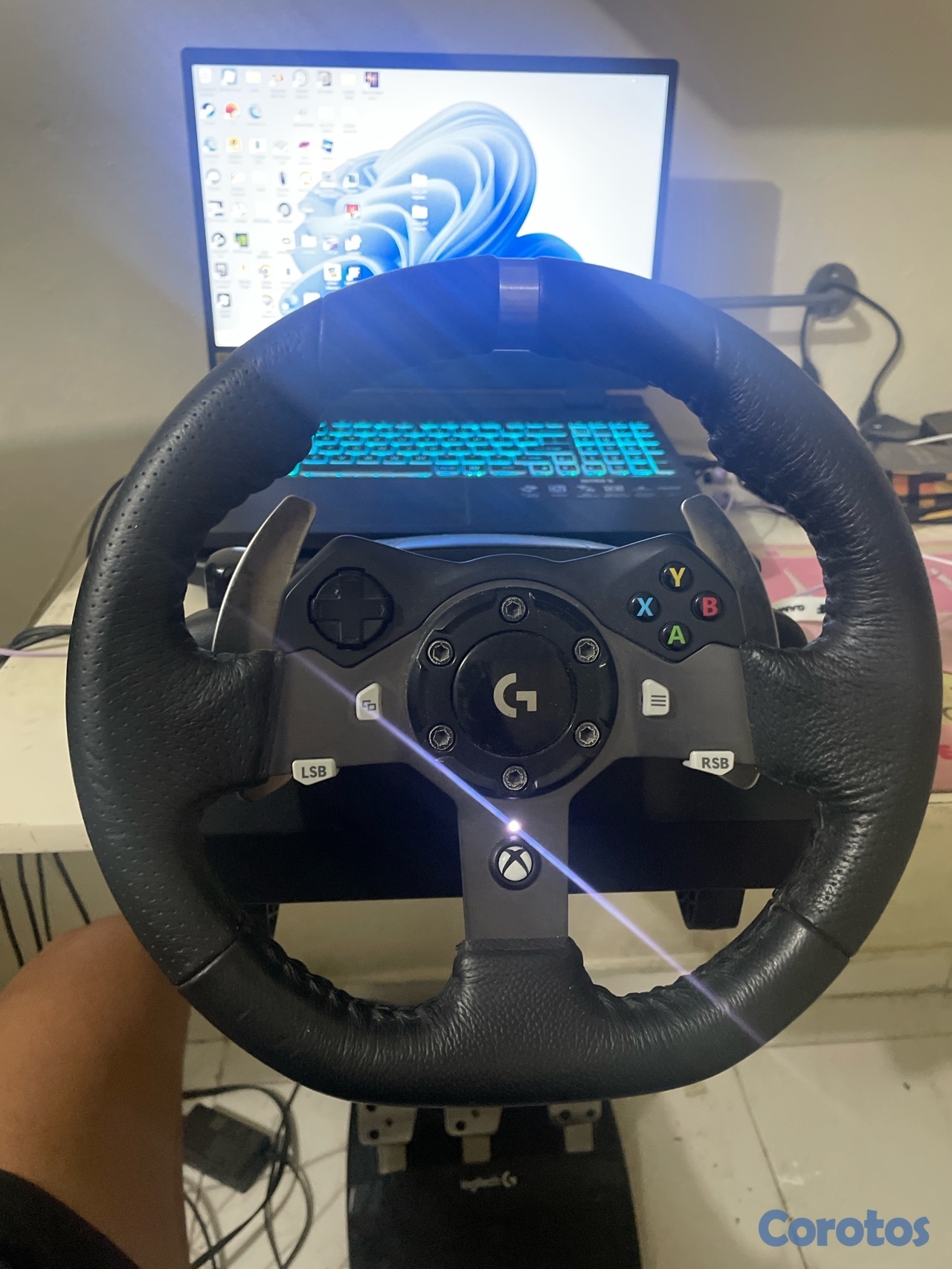 consolas y videojuegos - Logitech g920 1