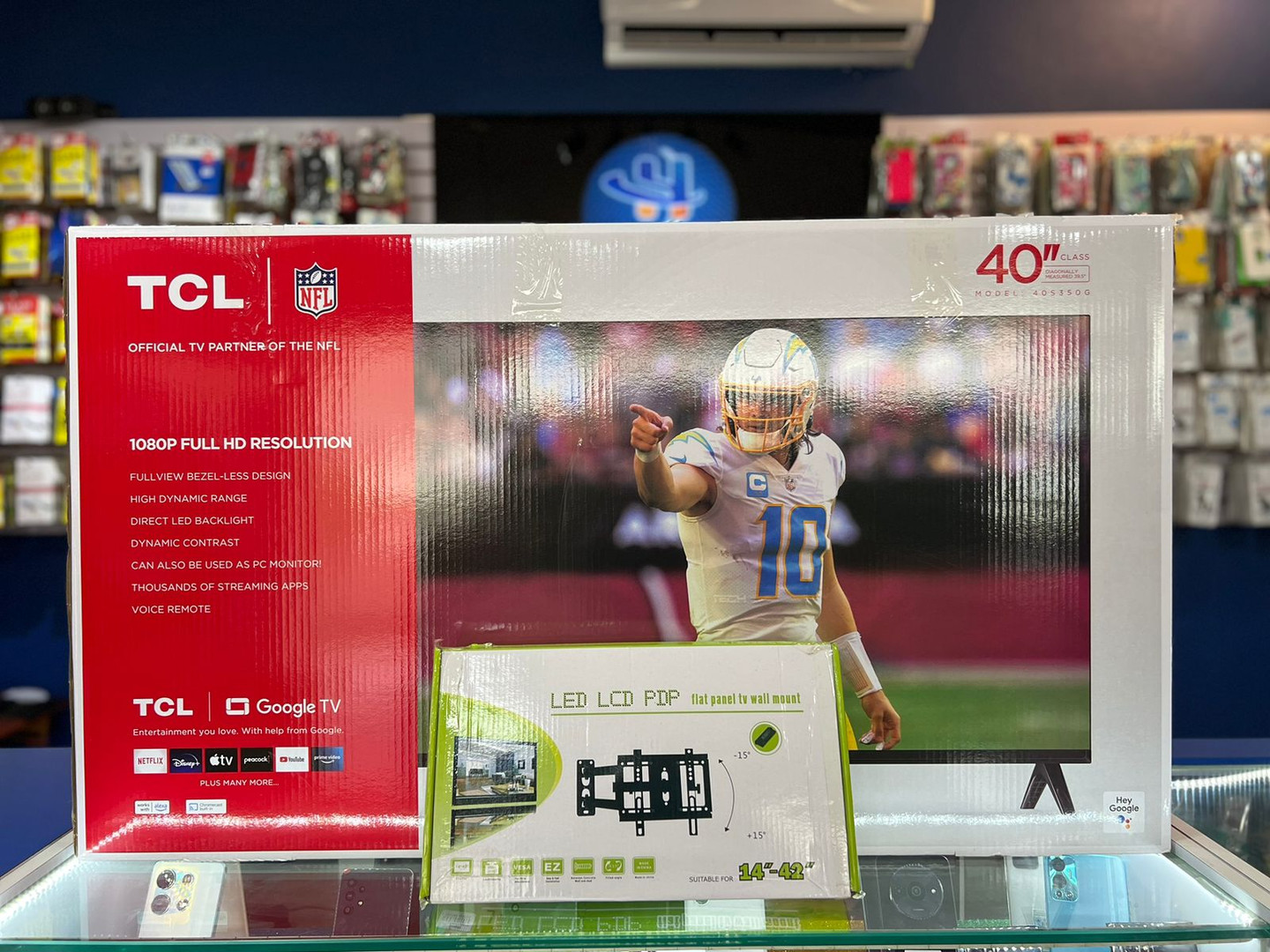 tv - SMART TV TCL DE 40 PULGADAS GOOGLE TV CONTROL POR VOZ 2024 1080P NUEVA #nuevos 