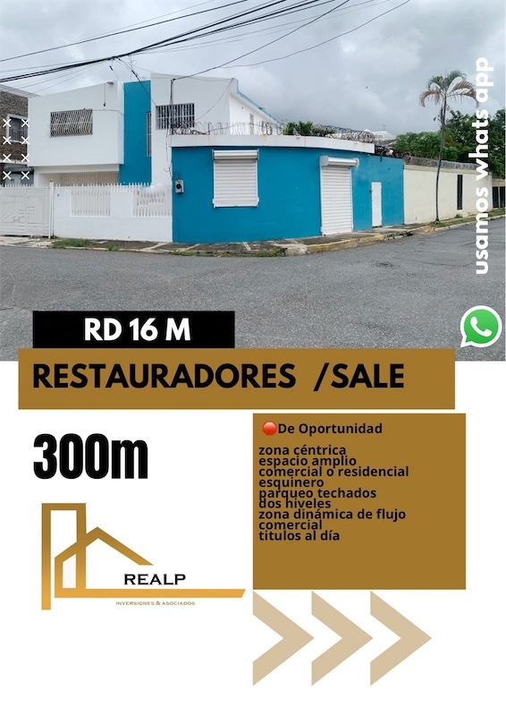 casas - Casa comercial y residencial restauradores 