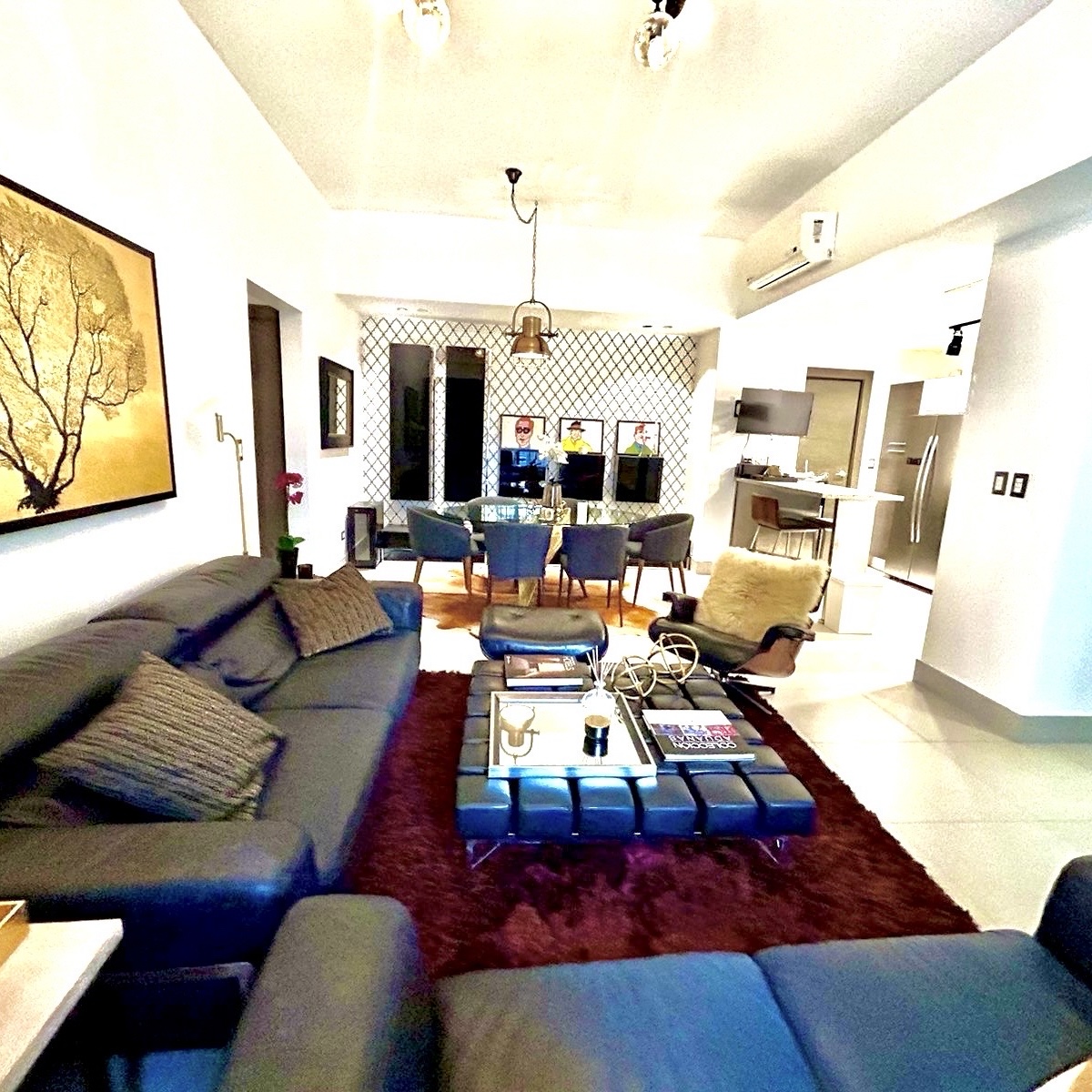 apartamentos - 📍Piantini 
Alquiler, amueblado full 1,300
