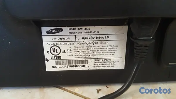 computadoras y laptops - Monitor 27 pulgadas HDMI Samsung, Santiago 3