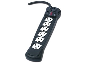 computadoras y laptops - PROTECTOR REGLETA APC P6B ESSENTIAL SURGEARREST, 6 SALIDAS, 120V, PROTECCIÓN 