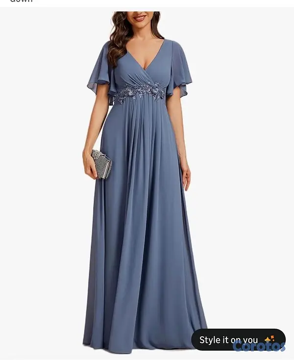 ropa para mujer - Vestido  de dama   2