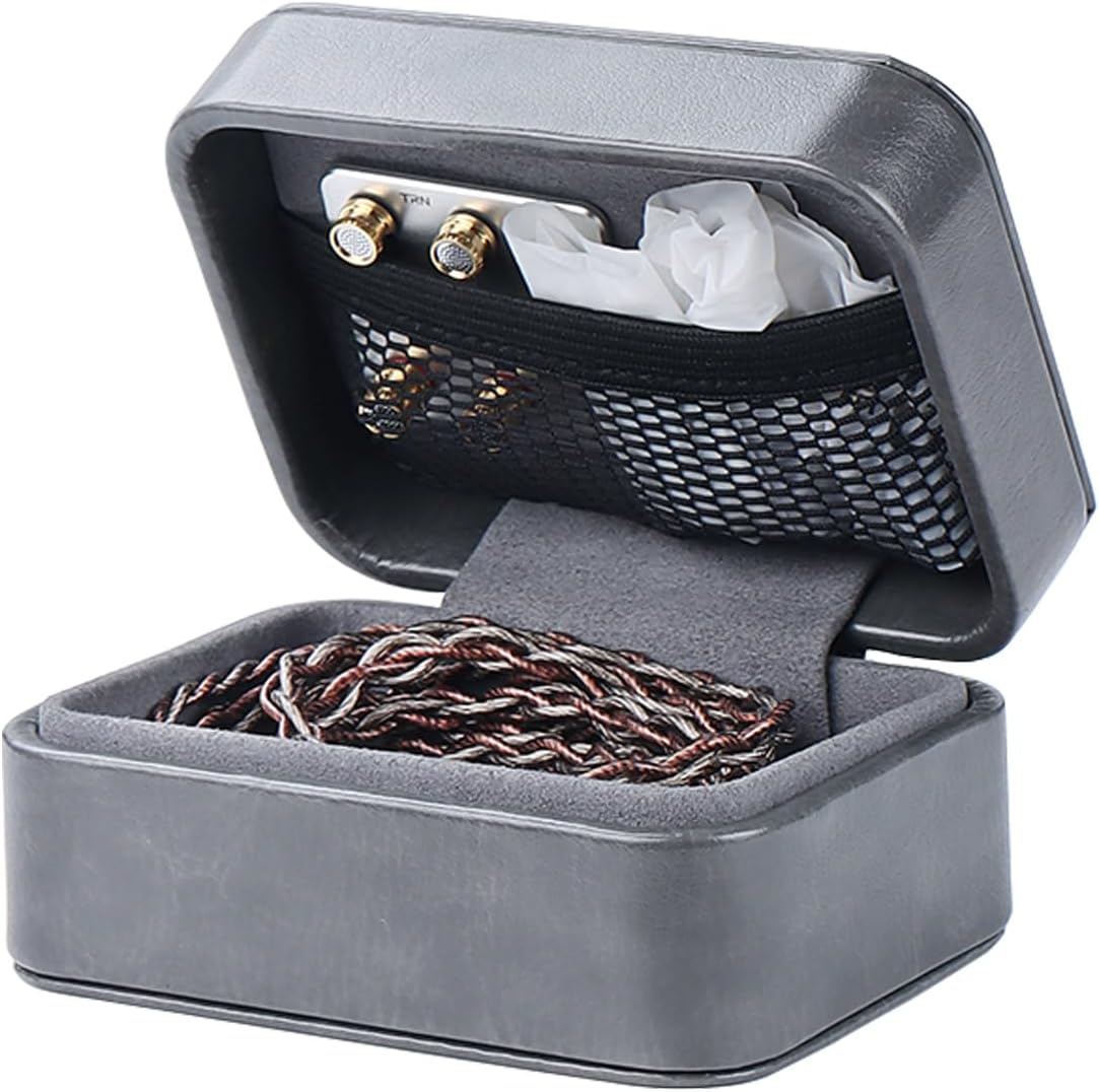 camaras y audio - TRN MAG estuche case box para auriculares IEM 2