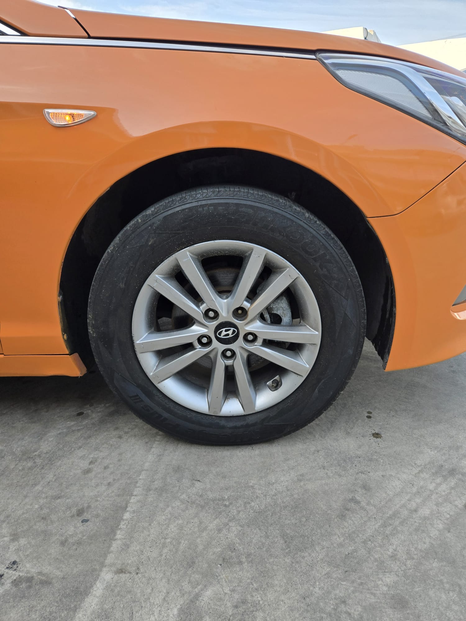 carros - HYUNDAI SONATA LF 2018 NARANJA 9
