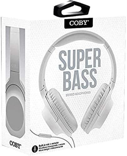 computadoras y laptops - AUDIFONOS CON MICROFONO COBY STEREO  3.5mm  CVH-826-WHT  0