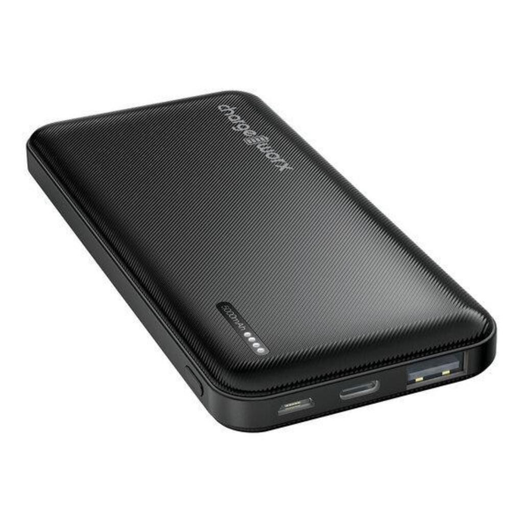 computadoras y laptops - CARGADOR MOVIL (POWER BANK)  5000MAH+ FLASHLIGHT, CHARGEWORX, BATERIA RECARGABLE 2