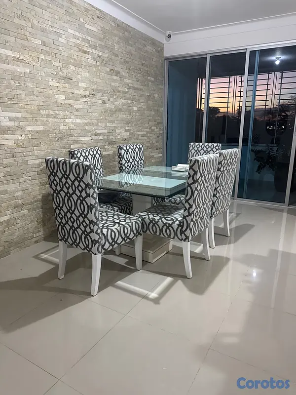 muebles y colchones - Comedor 6 sillas 3