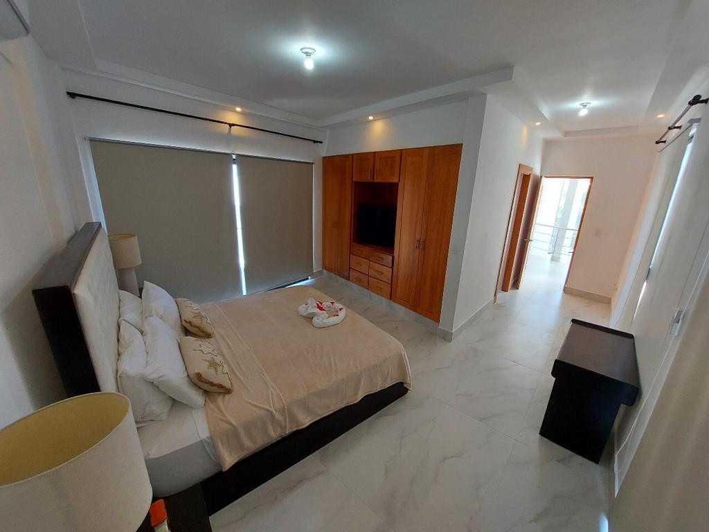 casas vacacionales y villas - Encantadora villa a un minuto de la playa caminando con todo en primera  6