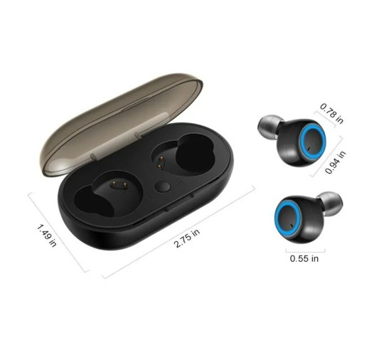 celulares y tabletas - Audifonos inalámbrico Bluetooth resistente al sudor con su estuche recargable 1