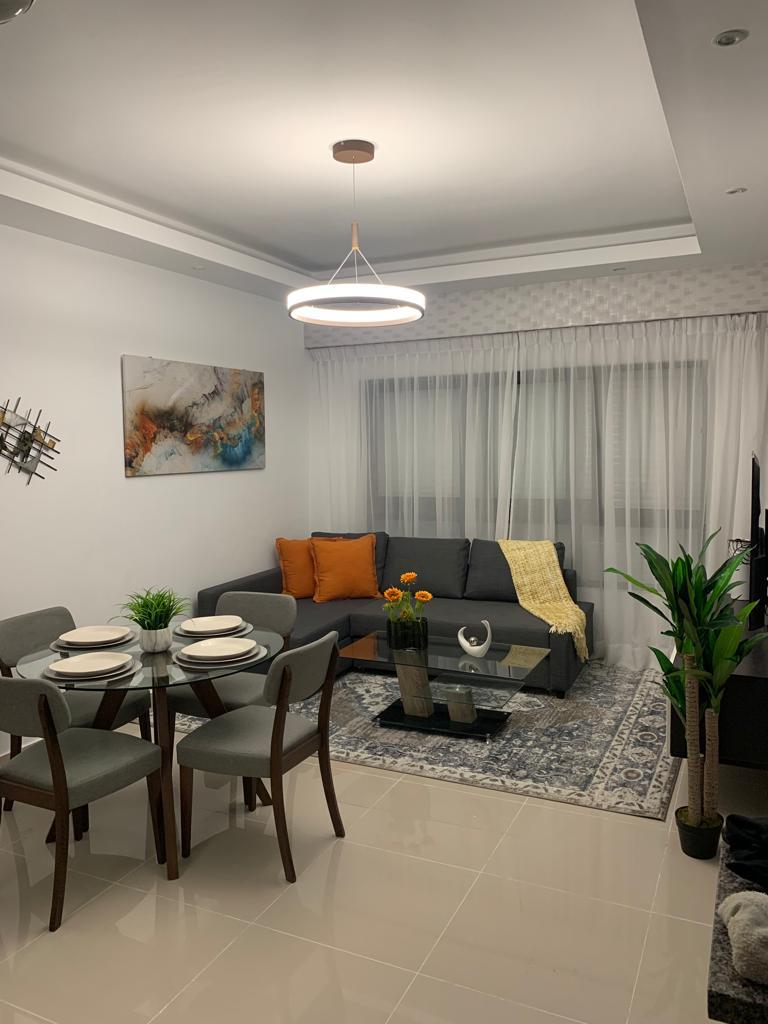 apartamentos - Apartamento en alquiler totalmente amueblado, 3