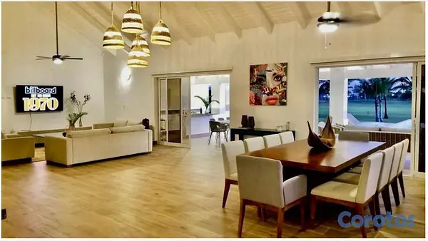 casas vacacionales y villas - Vendo Hermosa Villa con vista al campo de golf en  2
