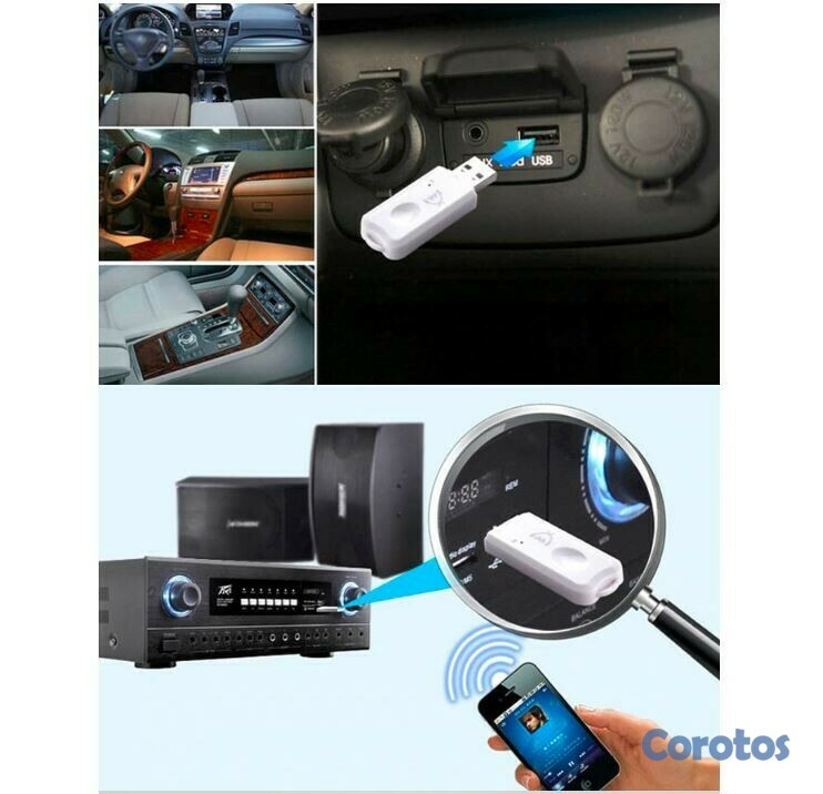 accesorios para electronica - ADAPTADOR BLUETOOTH DONGLE USB 3