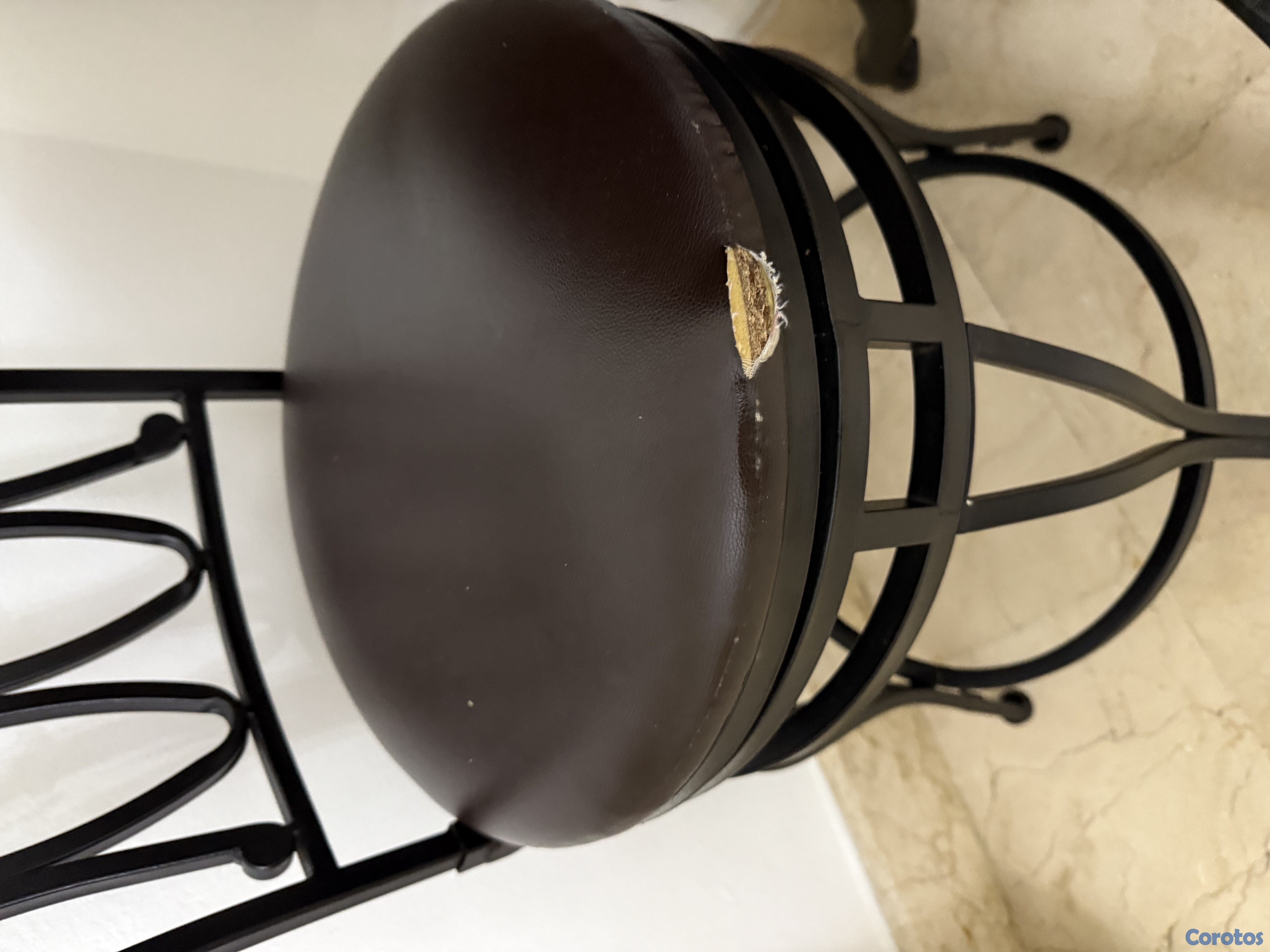 muebles y colchones - Sillas de desayunador en Metal 3