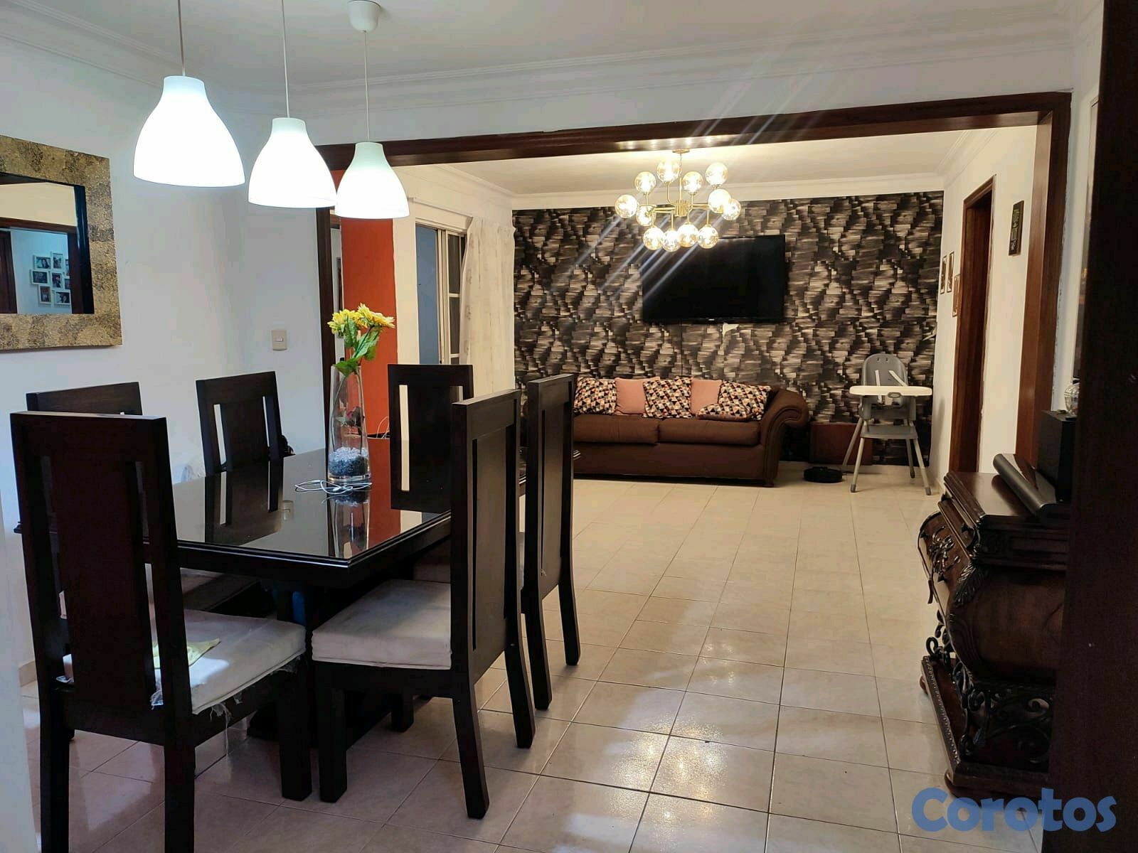 apartamentos - Excelente apartamento en Residencial de Alma Rosa 1ra 2do nivel  2