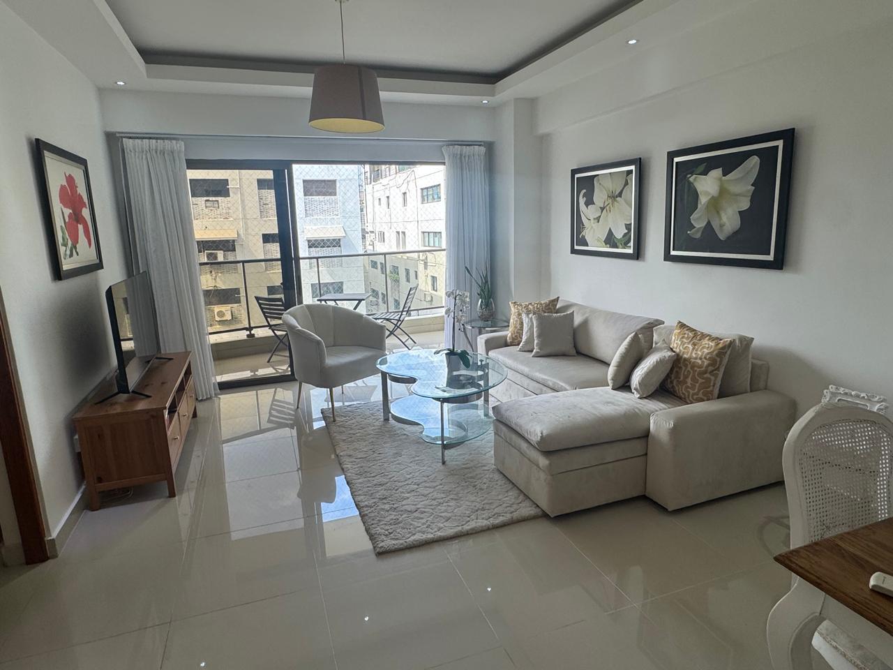 apartamentos - alquiler piso alto piantini 2 habitaciones 