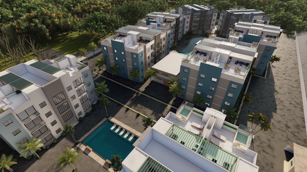 apartamentos - Proyecto de apartamentos en punta cana.