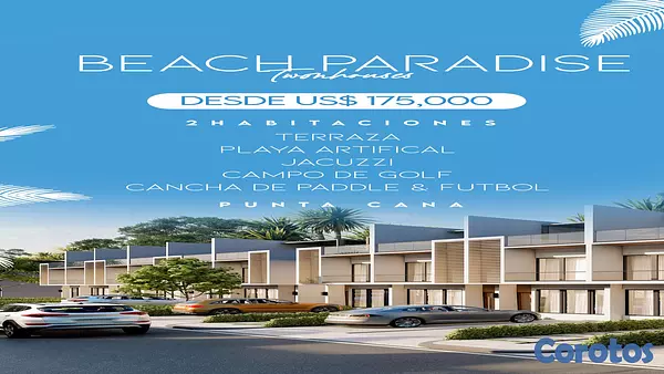 otros inmuebles - VENTA DE VILLAS EN PUNTA CANA -REPUBLICA DOMINICANA 3