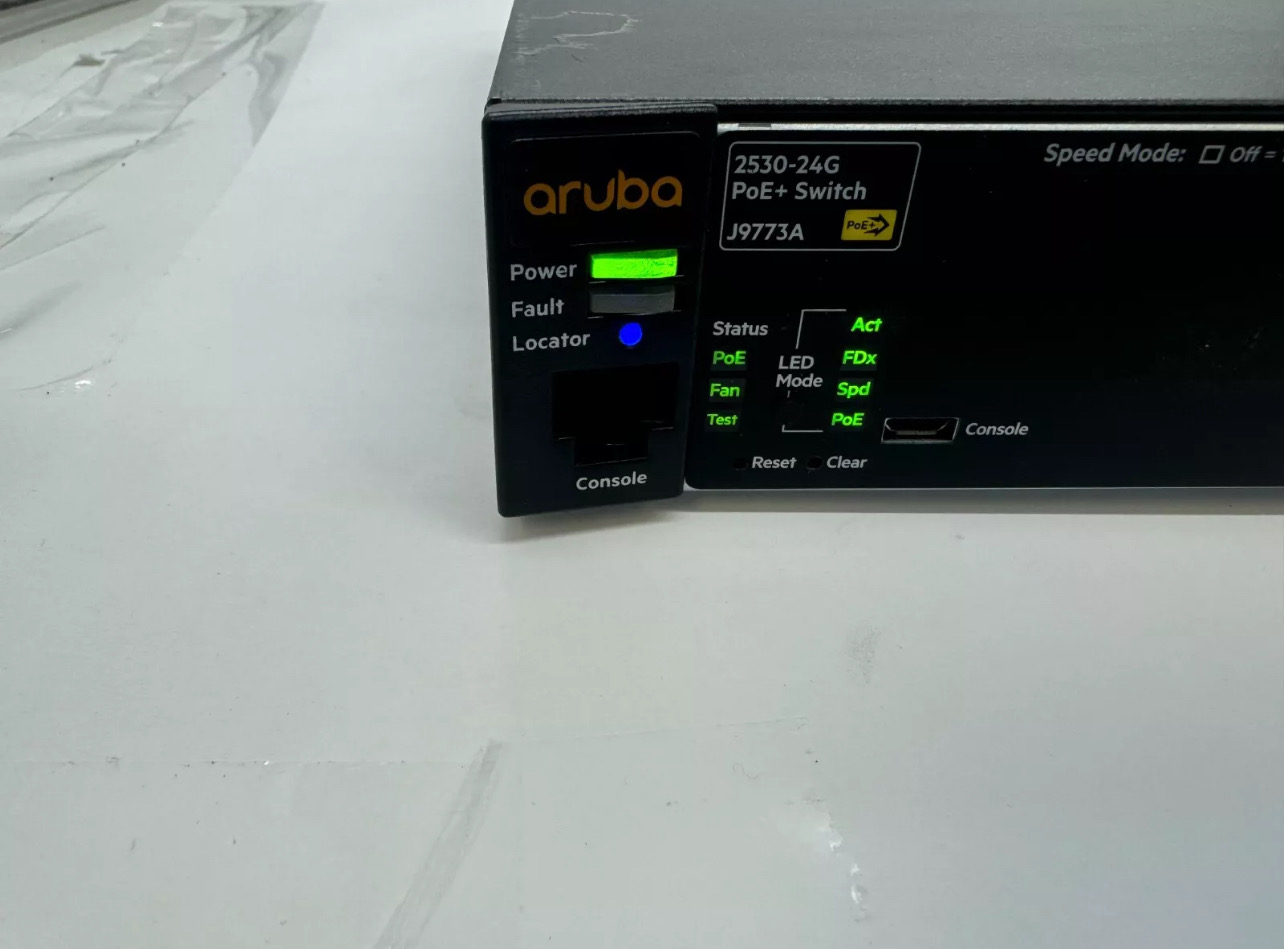 otros electronicos - Switch Aruba J9773A 2530-24G PoE+ 24-Port Gigabit Ethernet 6