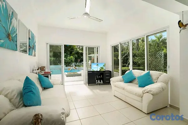 casas - villa hermosa apta para sillas de ruedas en puerto plata  5