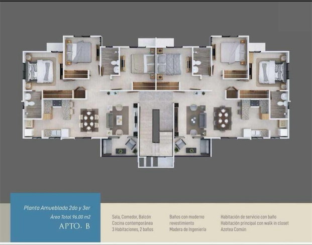 apartamentos - Vive en Comodidad y Estilo en Villa Aura: Apartamentos de Alta Gama 7