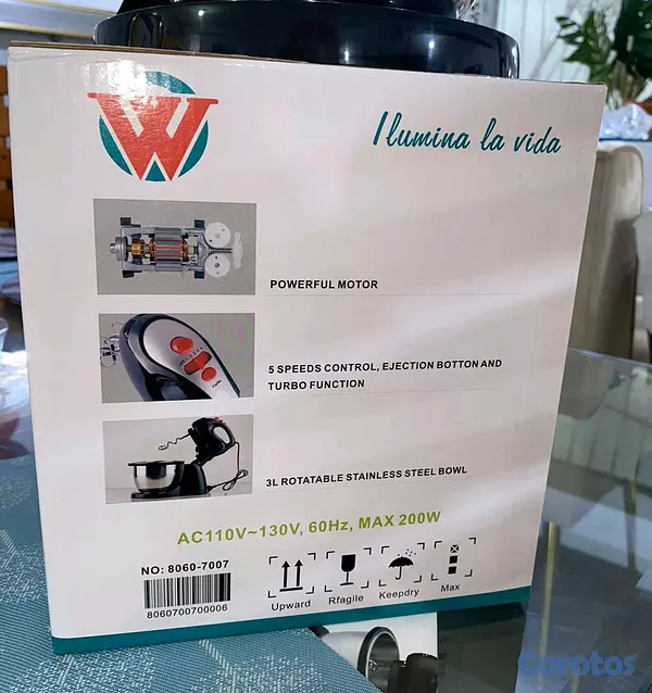 electrodomesticos - Batidora Inlec 3 litros  2