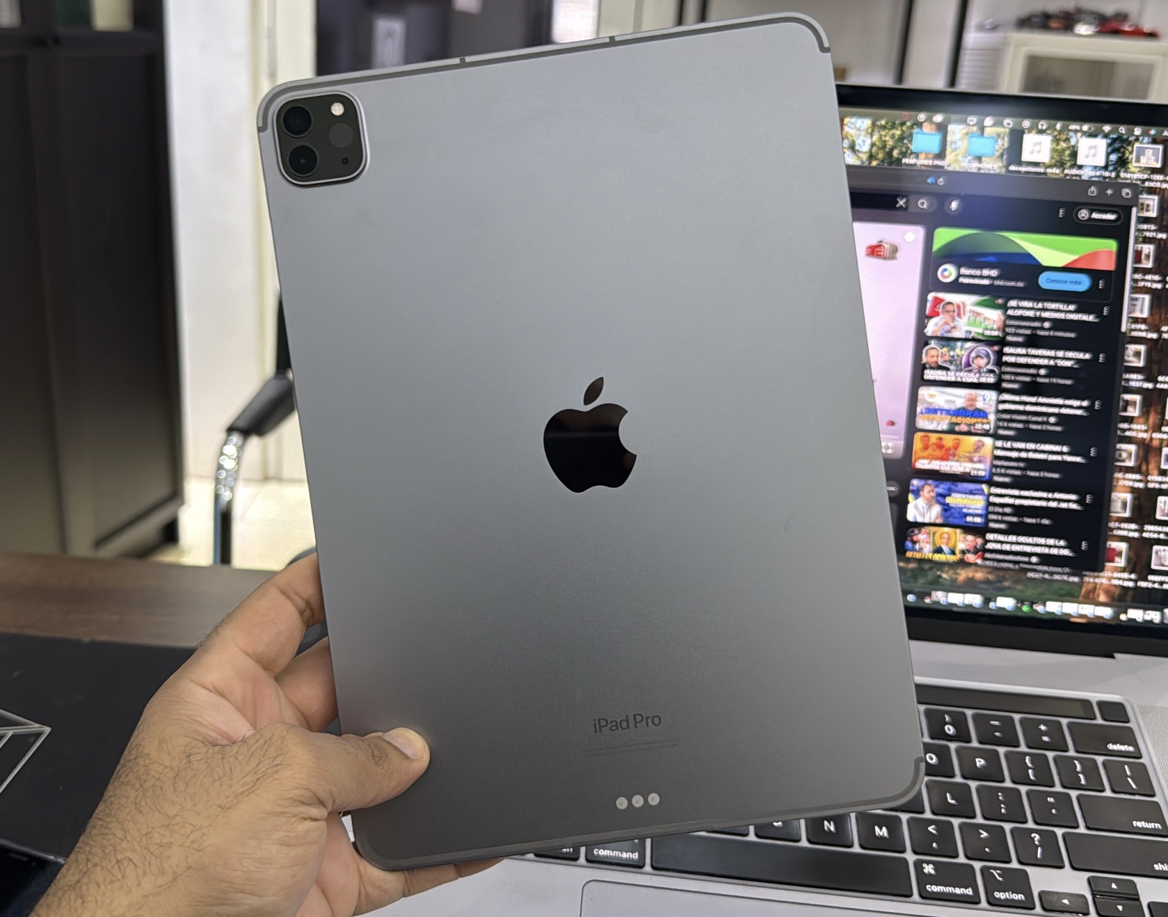 celulares y tabletas - iPad Pro 11- inch 4ta Gen M2 Apple 128GB $ 33,500 0