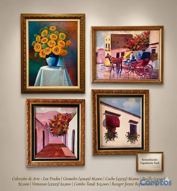 arte y antigüedades - 🖼️ LIQUIDACION DE OLEOS ENMARCADOS 🖼️ 