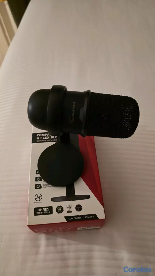 otros electronicos - Micrófono HyperX SoloCast USB Profesional + Caja 4