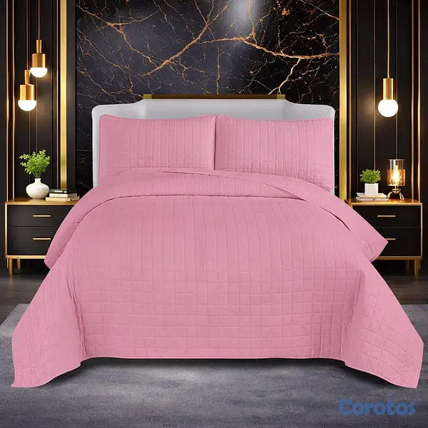 muebles y colchones - juego de cobertor 3 piezas para cama de 60  10