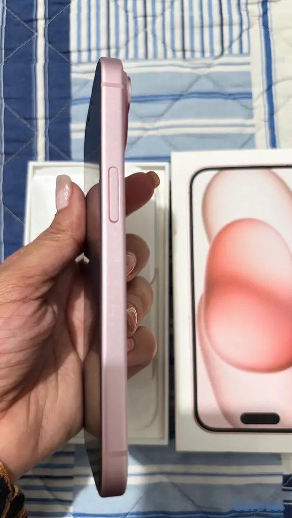 celulares y tabletas - Unica Dueña IPhone 15 normal 5