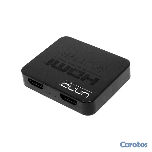computadoras y laptops - SPLITTER HDMI 4K DE 2 PUERTOS HB1204BK
 2