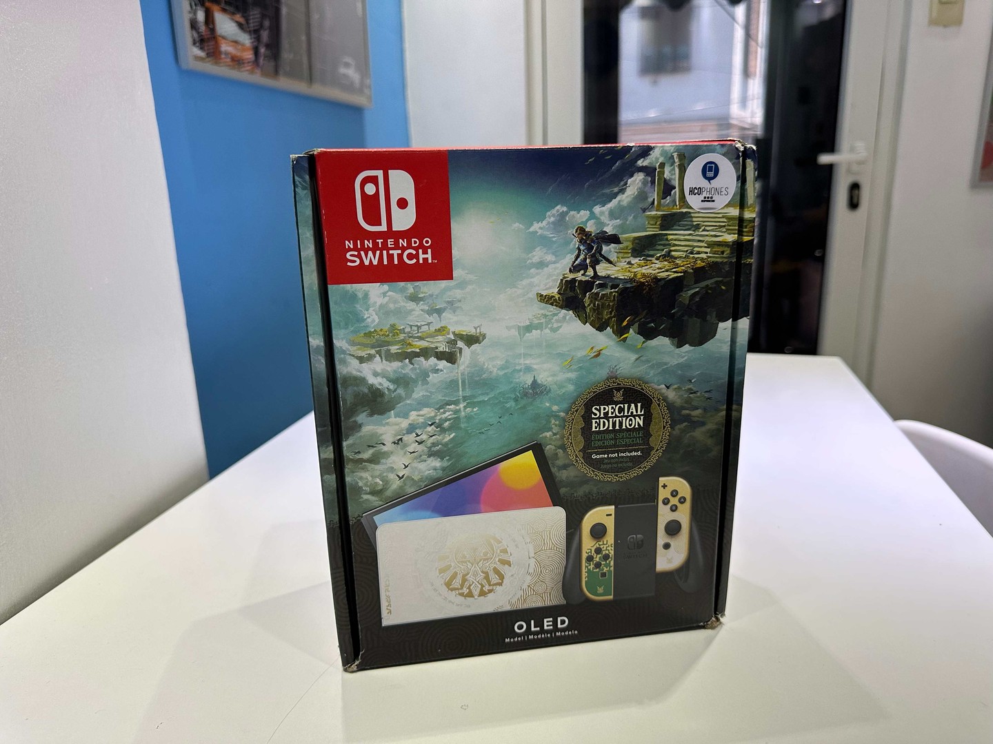 consolas y videojuegos - Nintendo Switch OLED ZELDA Special Edition Nuevo Sellado Garantía $ 19,500 NEG