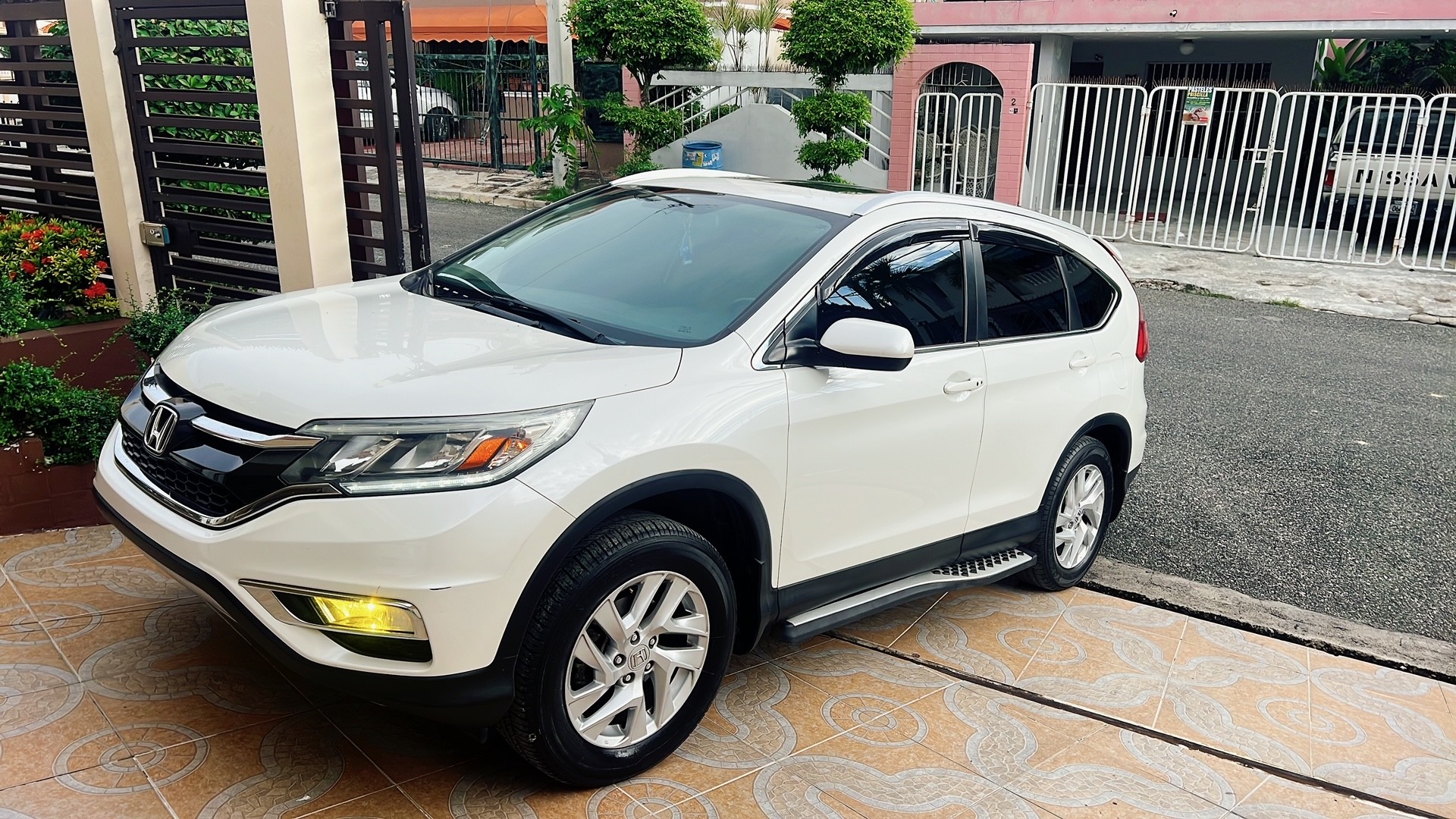 jeepetas y camionetas - Honda CRV 2015 EXL Blanca perla