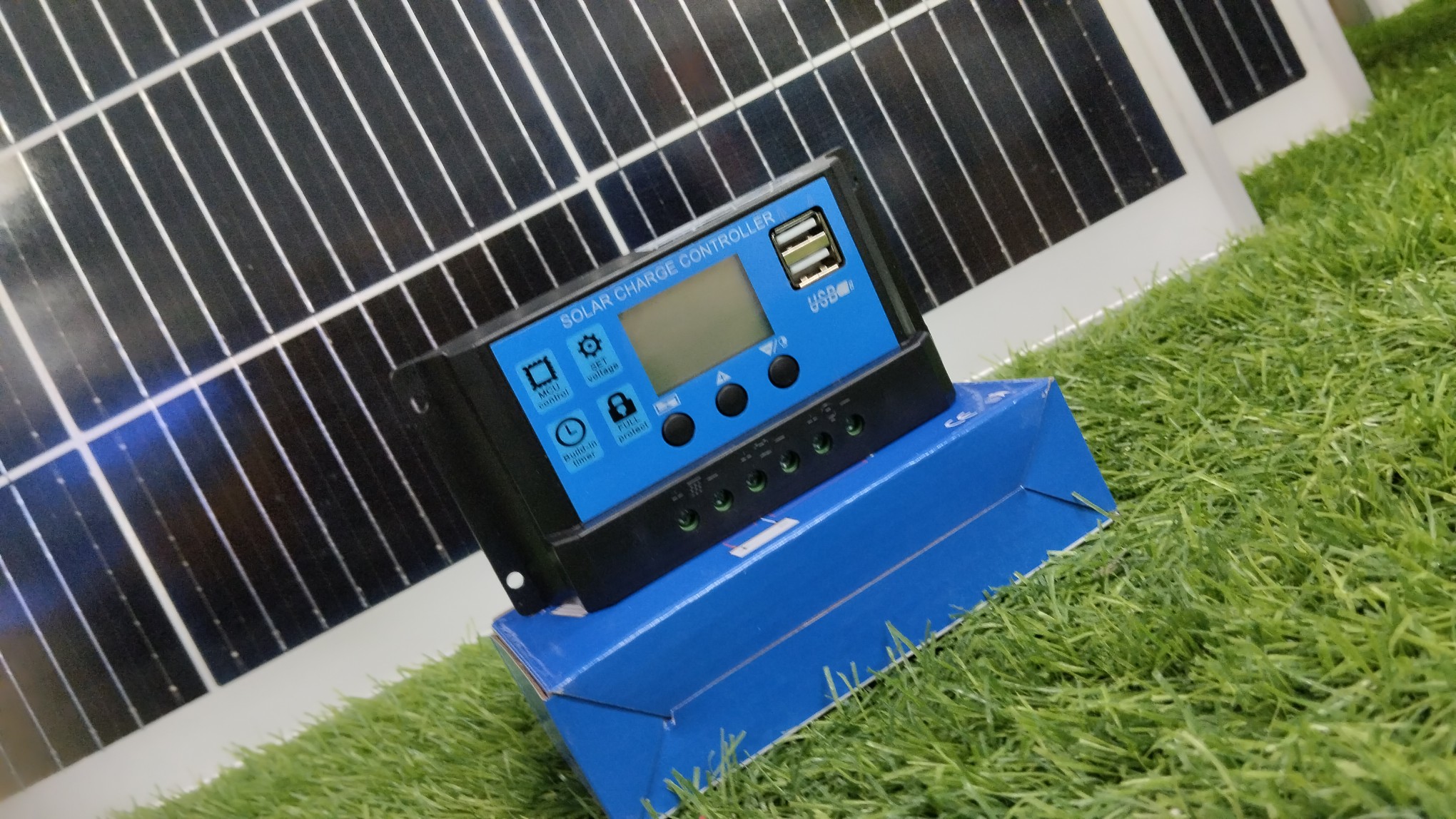 otros electronicos - Ya llegaron los controladores de energía solar pwm de 10amp en oferta 2