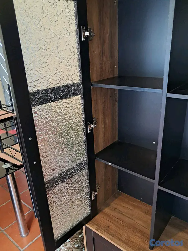 muebles y colchones - vitrina moderna 3