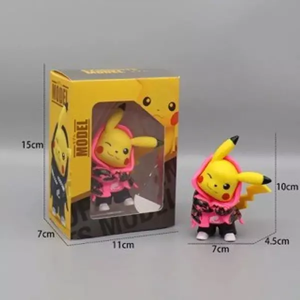 juguetes - FIGURA DE PIKACHU COLECCIONABLE  3