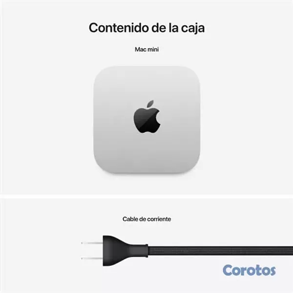 computadoras y laptops - Mac mini Chip M4 – 16GB RAM / 256GB SSD Nuevas Selladas  8