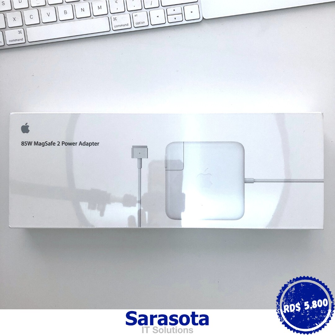 computadoras y laptops - Cargador MagSafe 2 de 45W 60W y 85W para MacBook Pro Retina (Original) 1