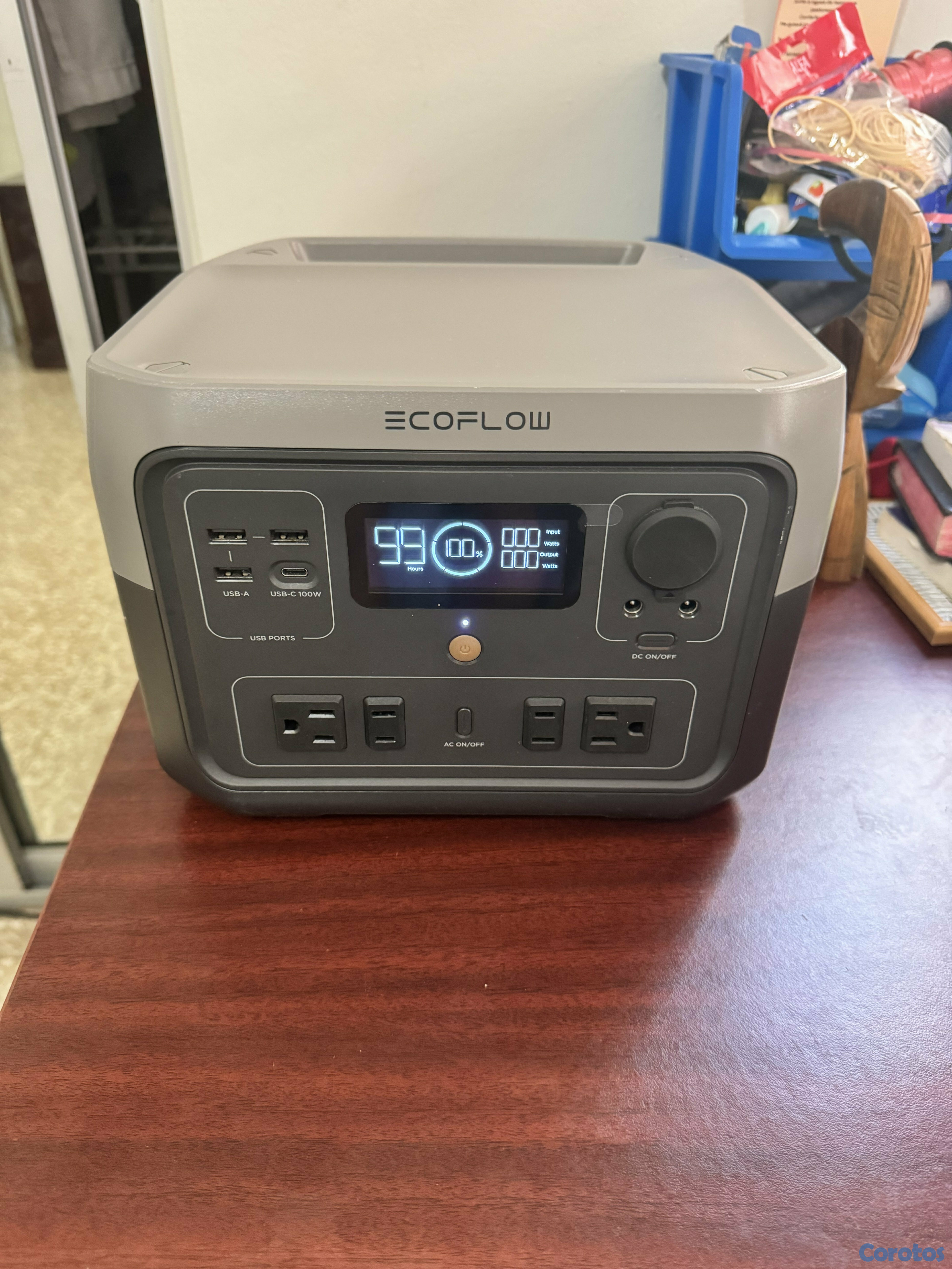 plantas e inversores - inversor portátil EcoFlow River 2 Max  7