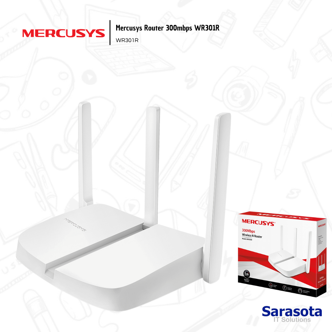accesorios para electronica - Mercusys Router 300mbps WR301R 0