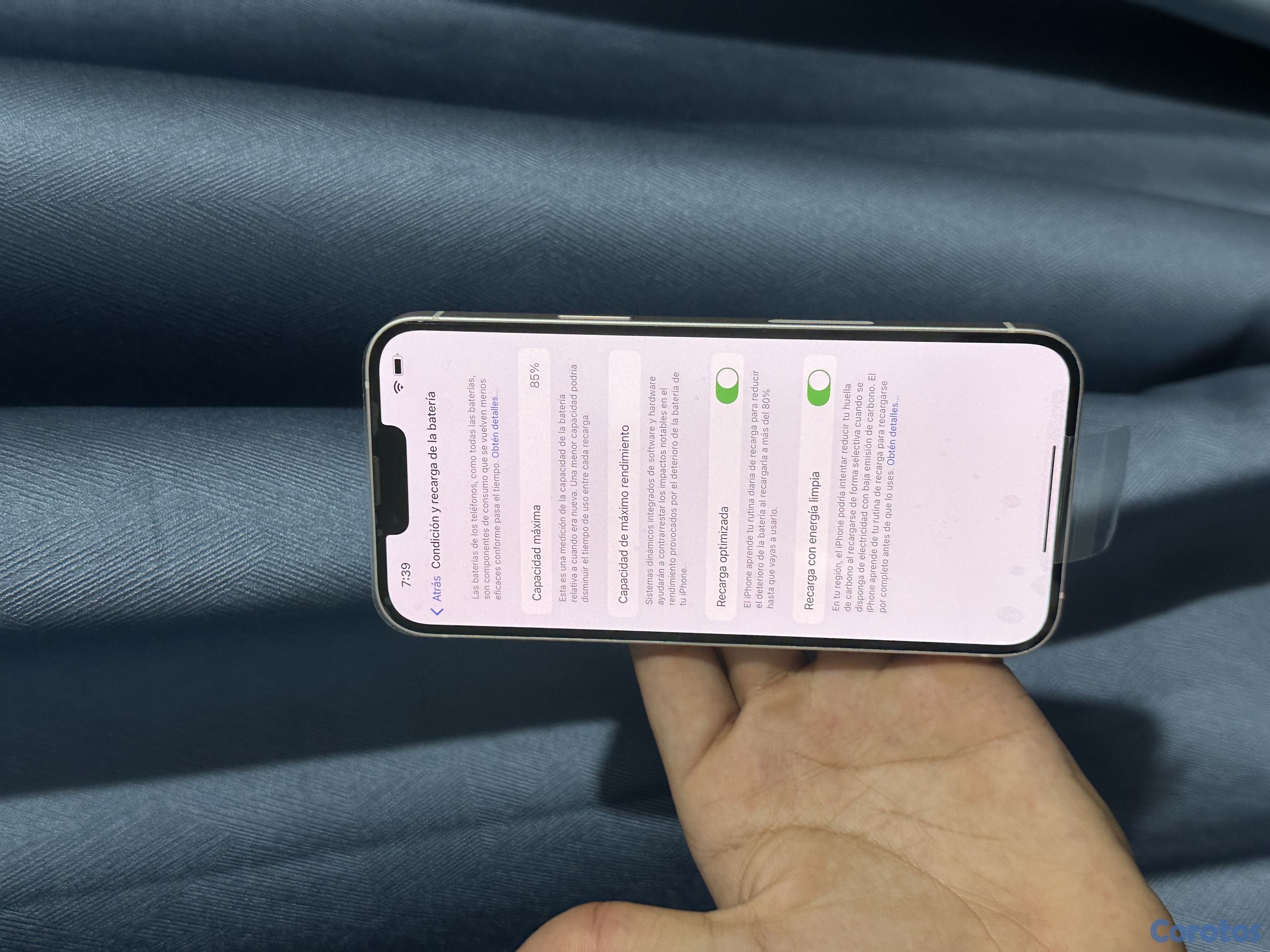 celulares y tabletas - iPhone 14 Plus impecable  4