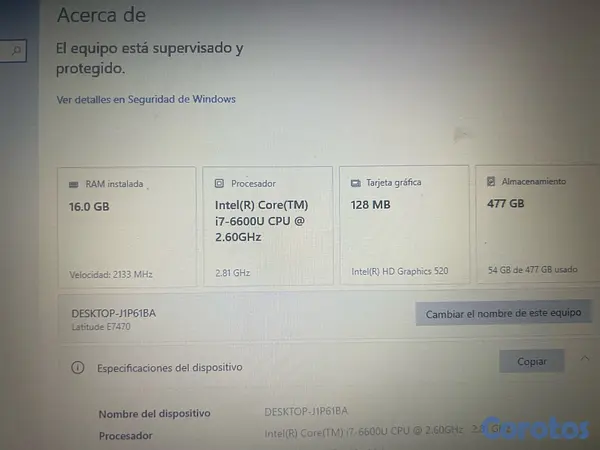 computadoras y laptops - ⸻

💻 Laptop Dell Ultrabook en buen estado 5