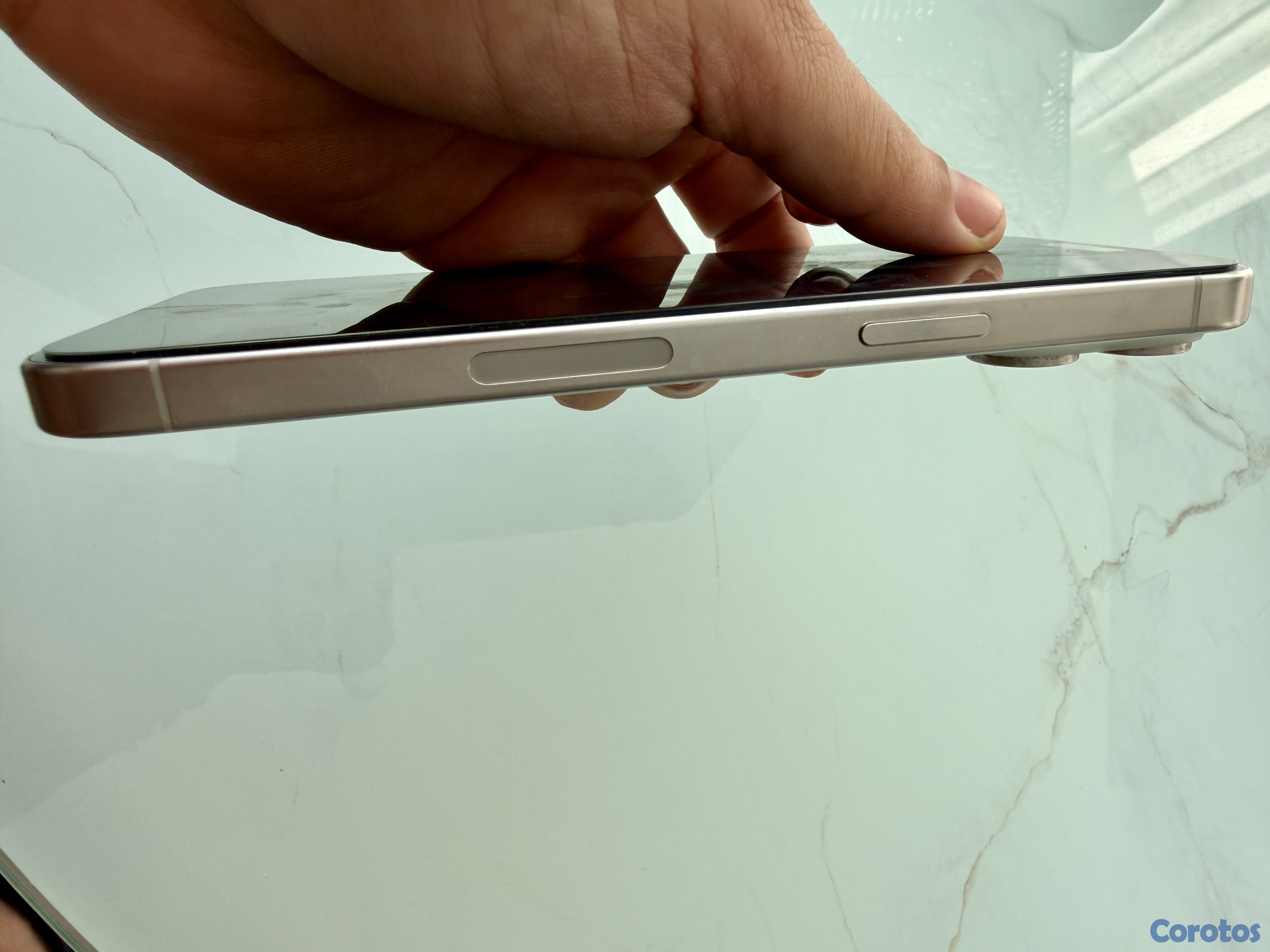 celulares y tabletas - iPhone 15 Pro Max factory unlock eSIM batería 90%  4