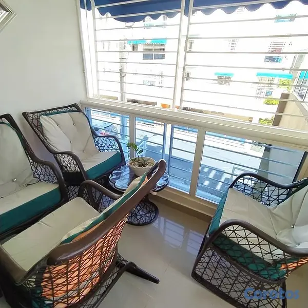 apartamentos - VENTA SEGUNDA CON TERRAZA 3 HABITACIONES 2 PARQUEOS  2