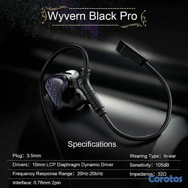 camaras y audio - Kinera Celest Wyvern Pro IEMs para gamers con Mic 3
